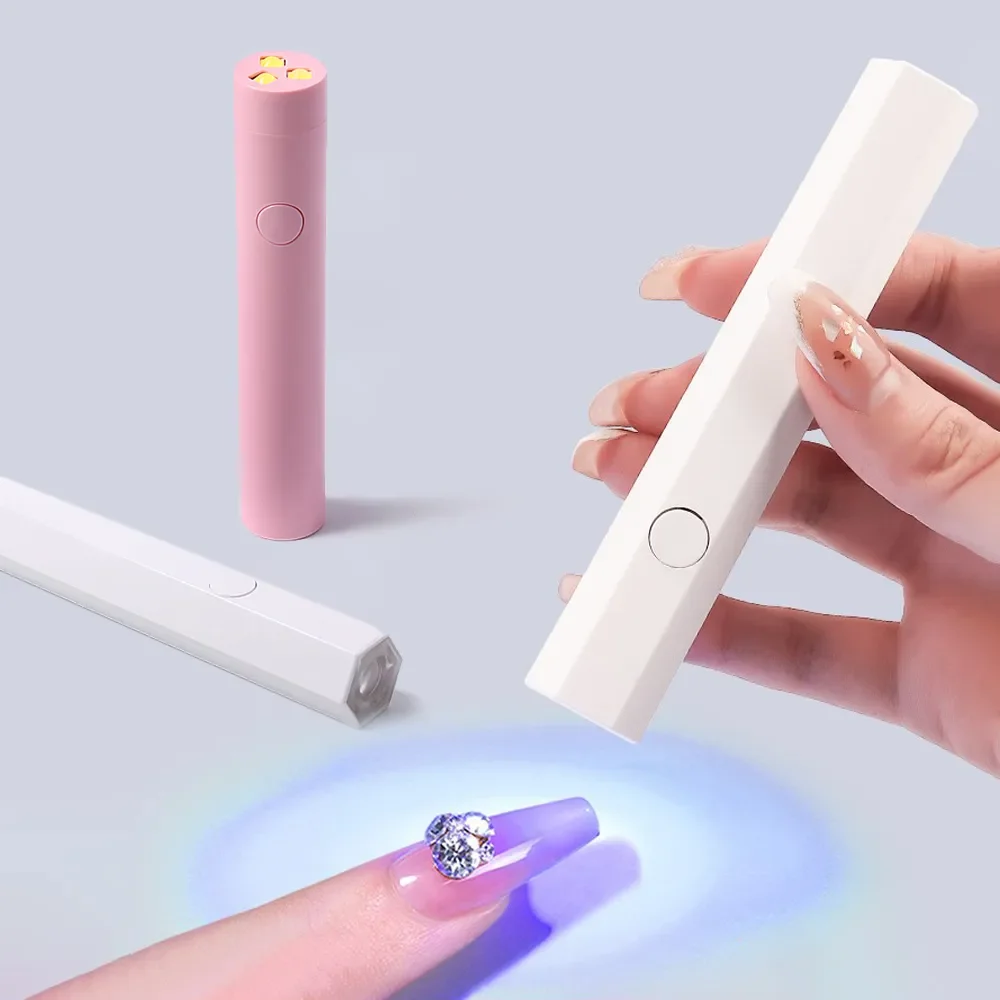 CNHIDS-آلة تجفيف الأظافر المحمولة سريعة الجفاف USB ، أدوات العلاج الضوئي المنزلية ، مصباح LED احترافي بالأشعة تحت البنفسجية ، قلم مصباح يدوي صغير ، صالون